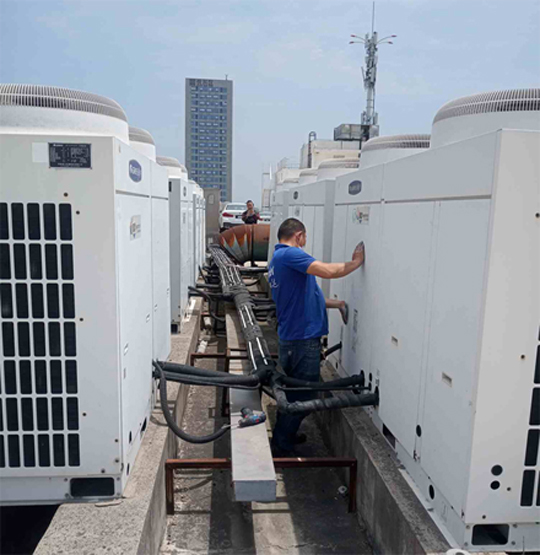 紫云中央空调制热和不制冷系统维修方法